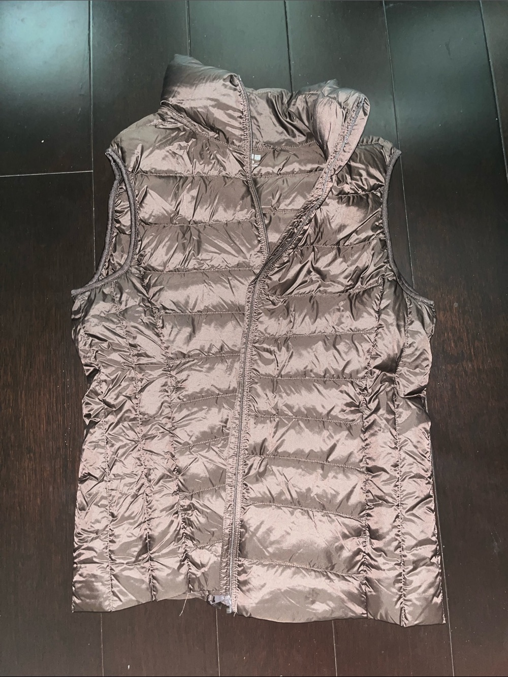 UNIQLO Brown Puffer Vest (S)
